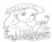 Coloriage princesse sarah 5