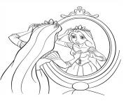 Coloriage princesse raiponce 10579