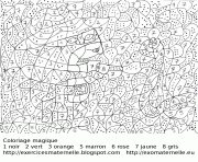 Coloriage magique ce2 addition 136