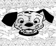 Coloriage disney anti stress puppies