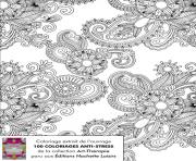 Coloriage anti stress hachette