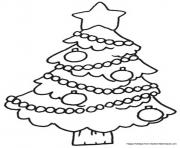 Coloriage sapin de noel 40