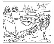 Coloriage pere noel 26