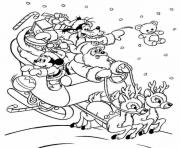 Coloriage pere noel 41