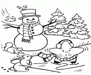 Coloriage pere noel 187