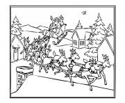 Coloriage pere noel 117