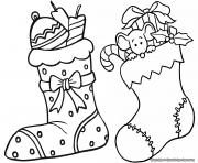 Coloriage pere noel 48