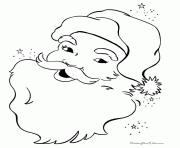 Coloriage pere noel 90