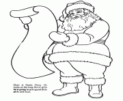 Coloriage pere noel 129