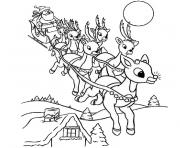 Coloriage pere noel 78