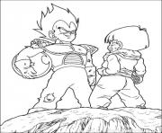 Coloriage dragon ball z 67