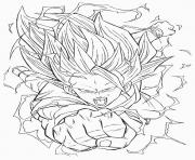 Coloriage dragon ball z 22