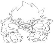 Coloriage dragon ball z 49