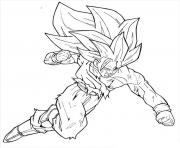 Coloriage dragon ball z 79