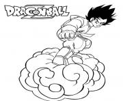 Coloriage dragon ball z 84