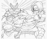 Coloriage dragon ball z 122