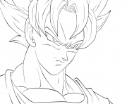 Coloriage dragon ball z 198