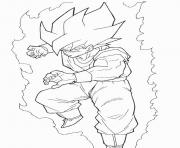 Coloriage dragon ball z 35