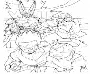 Coloriage dragon ball z 177