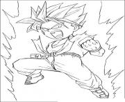 Coloriage dragon ball z 26