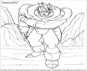 Coloriage dragon ball z 187