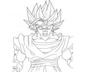 Coloriage dragon ball z 186