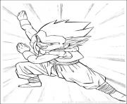 Coloriage dragon ball z 72