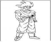 Coloriage dragon ball z 74