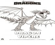 Coloriage dragons le film dragon_vipere