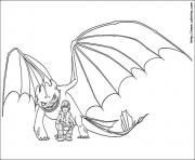 Coloriage dragon 41