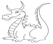 Coloriage dragon 96