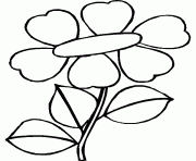 Coloriage fleurs