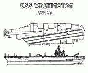 Coloriage porte avion 22