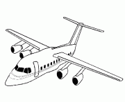 Coloriage avion 41