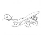 Coloriage avion 47