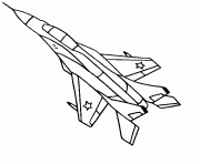 Coloriage avion de guerre 36