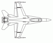 Coloriage avion de guerre 39