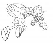 Coloriage sonic 178