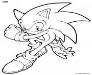 Coloriage super sonic 76