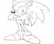 Coloriage super sonic 138