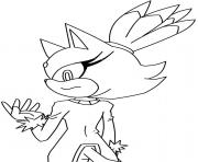 Coloriage super sonic 97