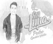 Coloriage soy luna pedro