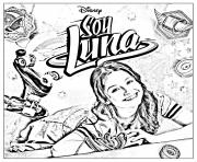 Coloriage soy luna 2