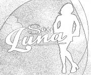 Coloriage soy luna disney