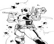 Coloriage deadpool 2 january 12 2018 movie