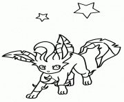 Coloriage leafeon eevee