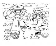 Coloriage pikachu 38