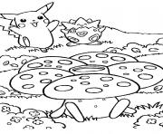 Coloriage pikachu 184