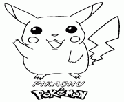 Coloriage pikachu 120