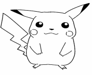 Coloriage pikachu s free46ba